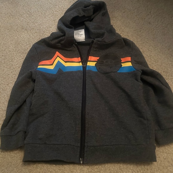 Star Wars Other - Size 4T Star Wars Grey Sweater with Hoodie
